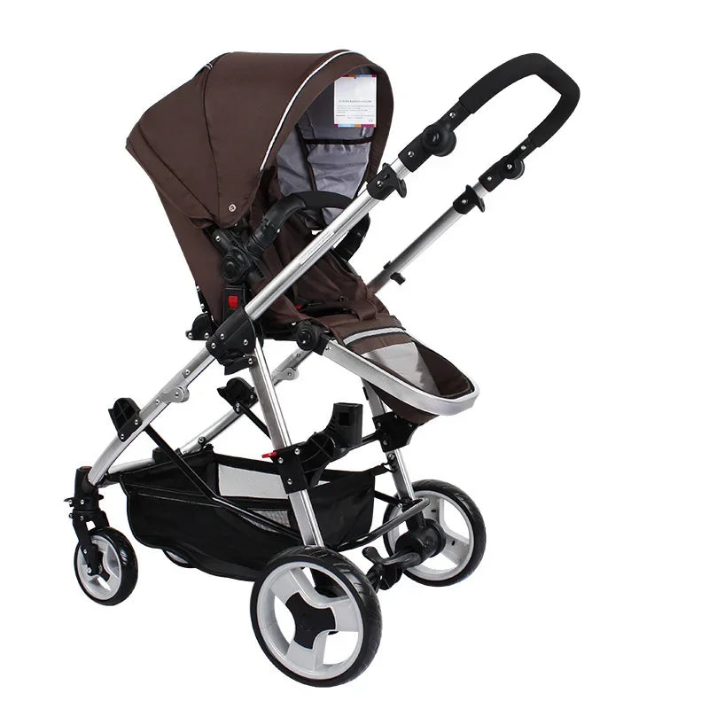 Shock Absorber Foldable Twins Baby Carriage Stroller