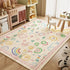 Cartoon Print Stain Resistant Anti Slip Kids Room Carpet childrensterritory