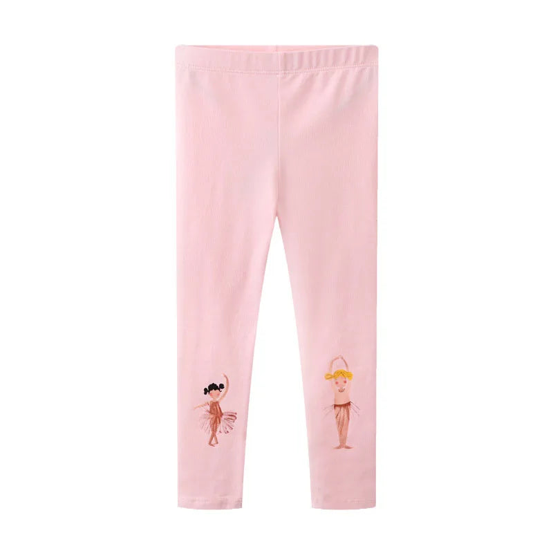 Unicorns Design Full-Length Leggings for Girls childrensterritory