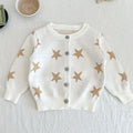 Baby Girls Long Sleeve Embroider Knit Cardigan childrensterritory