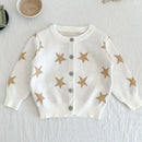 Baby Girls Long Sleeve Embroider Knit Cardigan childrensterritory
