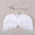 Newborn Photo Props Angel Feather Wings with Leaf Headband childrensterritory