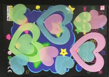 Glow in the dark Cartoon Butterfly Stars Wall Decals childrensterritory