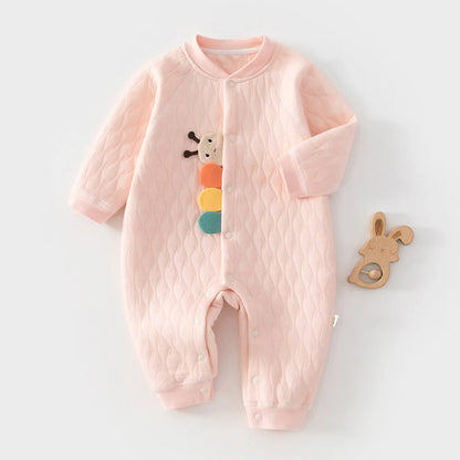 Baby Kids Soft Long Sleeves Winter Bodysuit childrensterritory