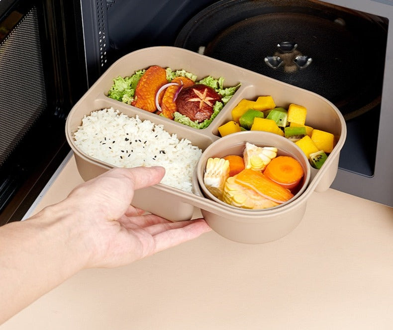 Kid Adult Leak-Proof Portable Lunch Box With Compartment childrensterritory