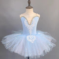 Rainbow Color Sequined Ballet Performance Tutu Skirts for Girls childrensterritory