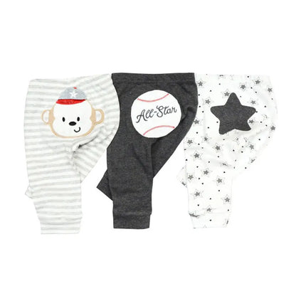 3 Pcs/Lot Cartoon Design Cotton Baby Boy Girl Trousers childrensterritory