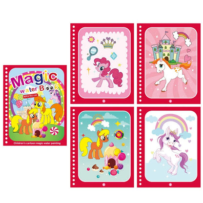 Kids Magic Water Coloring Books Toys for Birthday Gifts childrensterritory