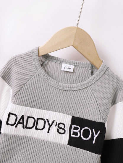 Infant Boy Long Sleeve 2PCS  Spring &amp; Autumn Outfit Set