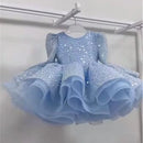Kids Girls Gorgeous Sequin Fluffy Birthday/Performance Dress childrensterritory