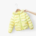 Colorful, Bright Hooded Duck Down Jackets for Babies and Kids childrensterritory