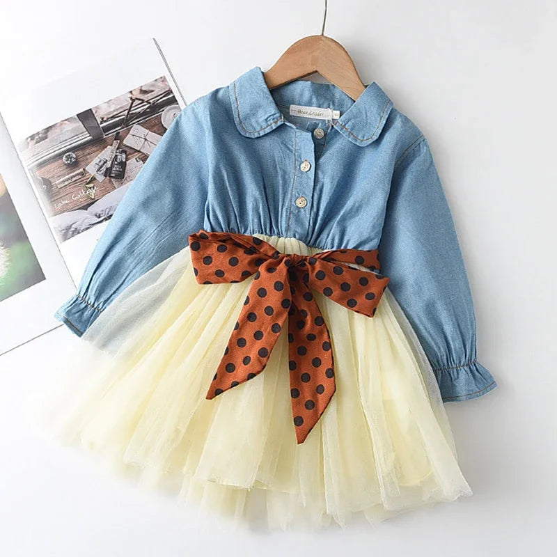 Little Girls Long Sleeve Weddings Dresses childrensterritory