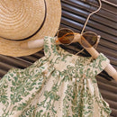 Floral Print Kids Girls Summer Clothing Set childrensterritory