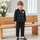 Kids Blazer Vest Pants Formal/Wedding Clothes Set