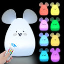 Rechargeable Owl LED Night Light in 9 Colors for Kids Room childrensterritory