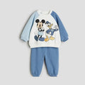 Kids' Full Sleeves Cartoon Print Autumn Clothing Set childrensterritory