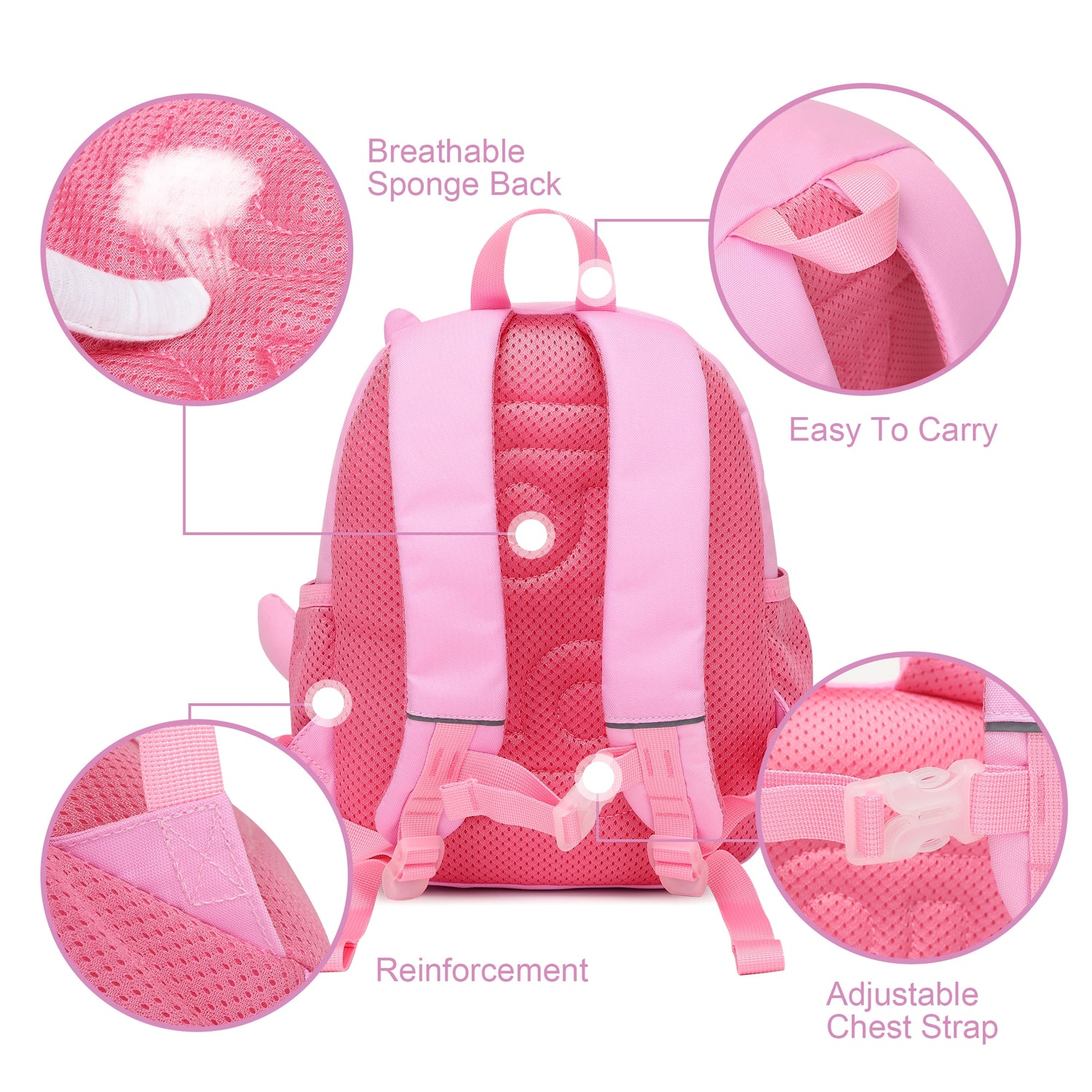 3D Cartoon Design Backpacks for 3–8 Year Old Kids childrensterritory