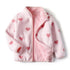 Little Girls Printed Winter Fleece Jackets childrensterritory