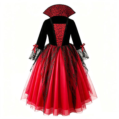 Ghost Bride Kids Girls Costume For Purim Halloween Party