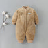 Baby Kids Long Sleeves Soft Winter Bodysuits childrensterritory
