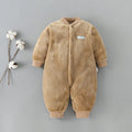 Baby Kids Long Sleeves Soft Winter Bodysuits childrensterritory
