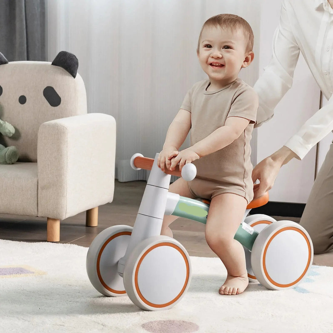 Four-wheeled Baby Balance Bikes childrensterritory