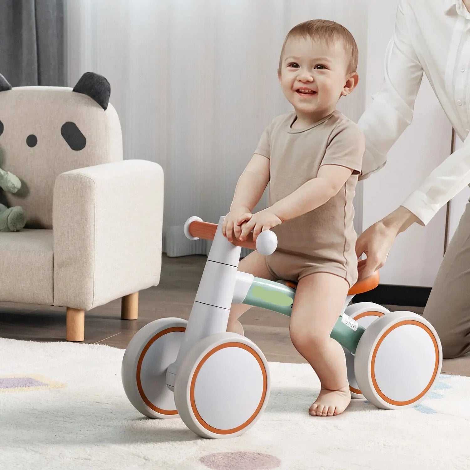 Four-wheeled Baby Balance Bikes childrensterritory