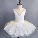 Rainbow Color Sequined Ballet Performance Tutu Skirts for Girls childrensterritory