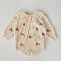 Baby Girl Hollow Out Knitwear Outfit Set