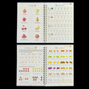 Kids 4pcs Reusable Sank Magic Practice English Version Copybook childrensterritory