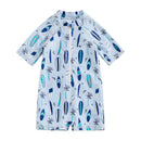 Baby Boy Surfboard and Trees Print Swimsuit childrensterritory