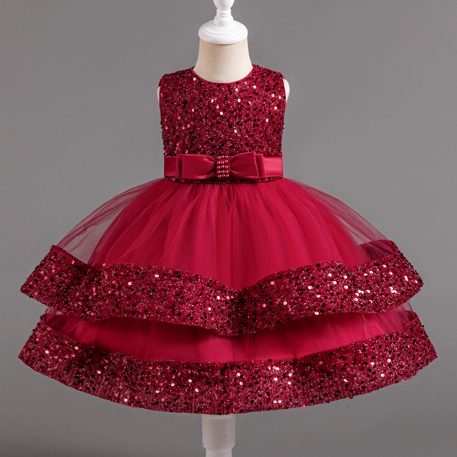 Baby Girl Sequin Unicorn Tutu Princess Dress for 1st Birthday