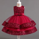 Baby Girl Sequin Unicorn Tutu Princess Dress for 1st Birthday