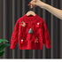Baby Warm Knitted Cartoon Pattern Sweaters For Christmas childrensterritory