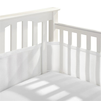 2pcs Breathable Baby Bed Bumper Cot Protector