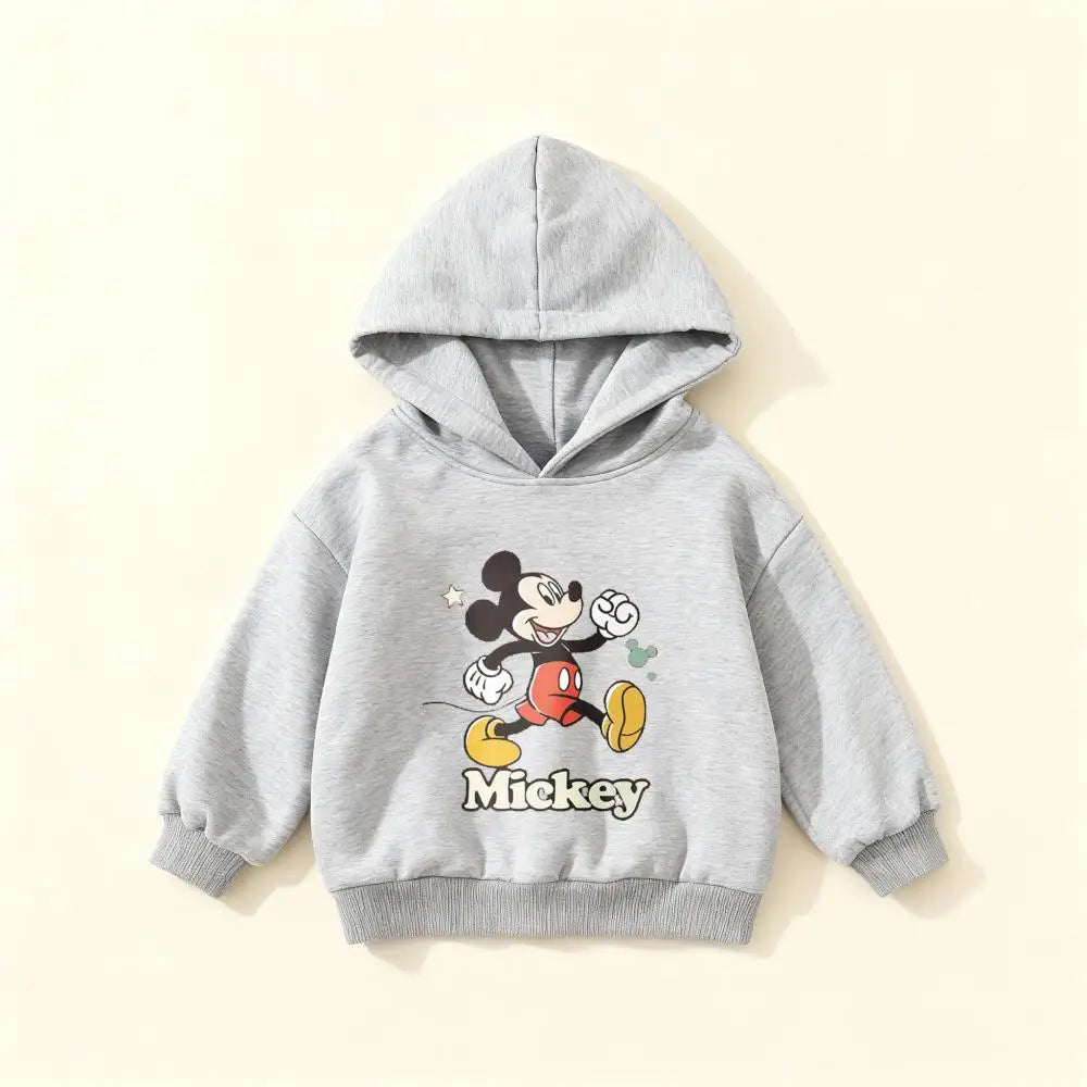 Kids' Long-Sleeved Cartoon Design Winter Hoodies