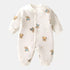 Baby Kids Cartoon Design Casual Warm Bodysuit childrensterritory