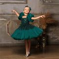 White Glitter Layered Tulle Girls Birthday Party Dress childrensterritory