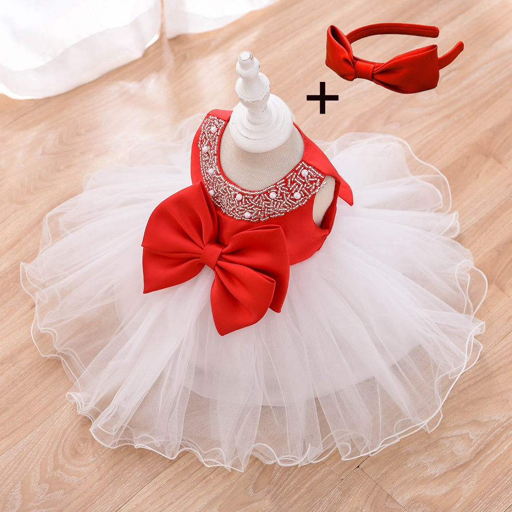 Baby Girl Tulle Fluffy Princess Birthday Party Dresses childrensterritory