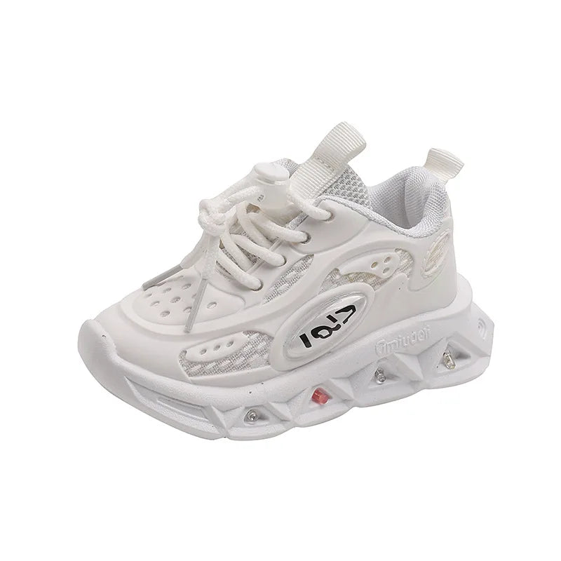 Lightweight Soft Soled Luminous Fashionable Sneaker for Toddler childrensterritory