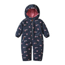 Quilted Waterproof Children's One-piece Ski Clothing childrensterritory