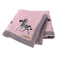 Cartoon Print Soft Cotton Fabric Baby Blankets childrensterritory