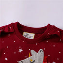 Kids' Long-Sleeved Animal Print Winter Sweatshirts childrensterritory