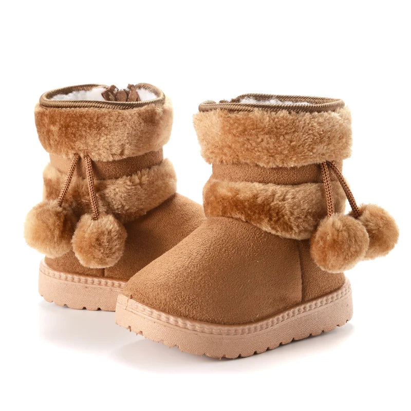 Infant Warm Cozy Fleece Snow Boots