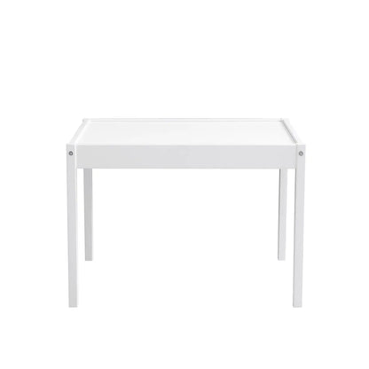 3-Piece Kids Wooden Activity Table &amp; Chair Set childrensterritory