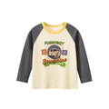 Rugby Letter Print Kids Boys Bottoming Cotton T-shirts childrensterritory