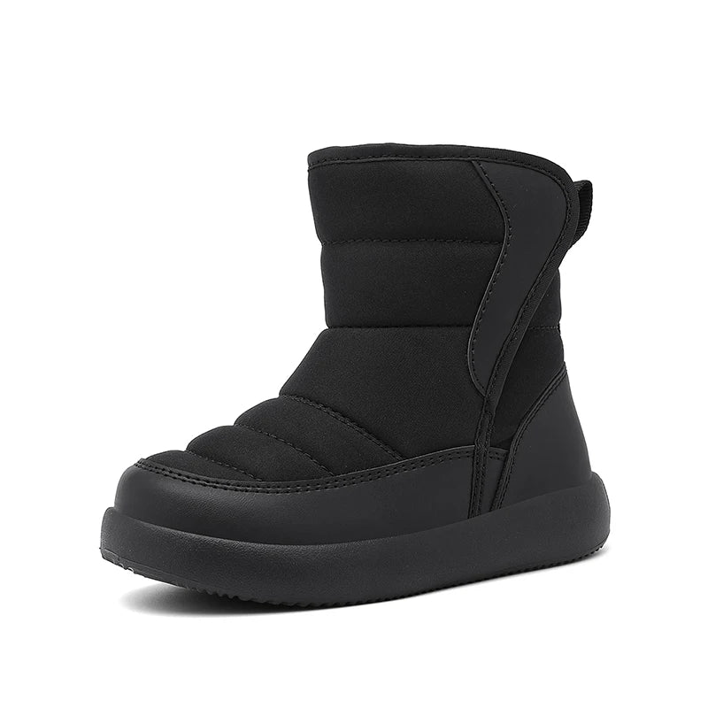 Kids Multicolor High Top Waterproof Warm Snow Boots childrensterritory