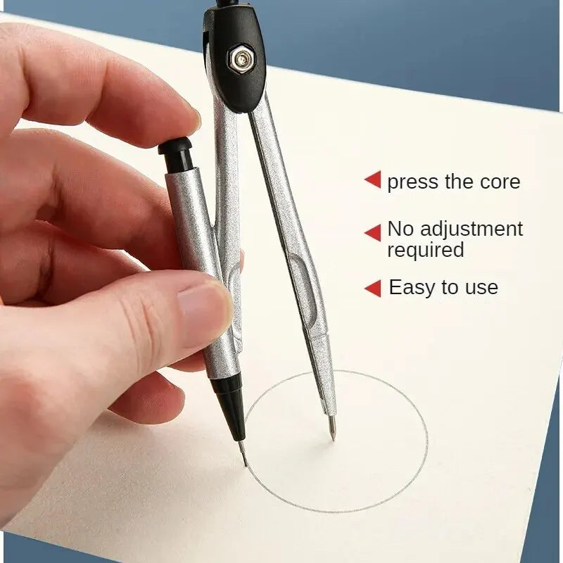 8 Pieces Professional Multifunctional Compass Set childrensterritory