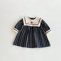 Girls' Long-Sleeved Embroidered Elegant Dresses childrensterritory