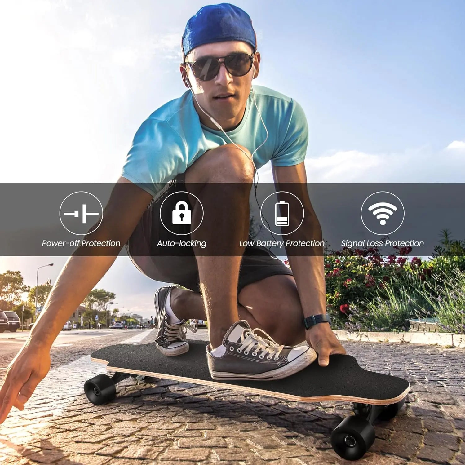 35inch Electric Remote Control Skateboard For Adults